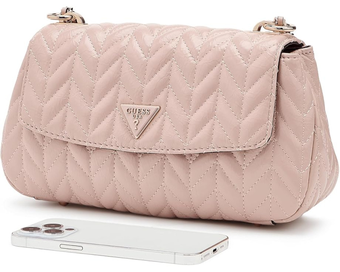 GUESS Конвертируемый кроссбоди Cheryl Flap с карманами для карт