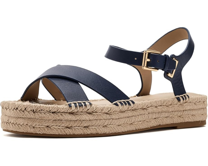 Сандалии-эспадрильи Lauren Ralph Lauren Emeryn на платформе с перекрестными ремешками
