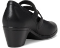Туфли Clarks Emily 2 Janna с удобным каблуком и двойным ремешком