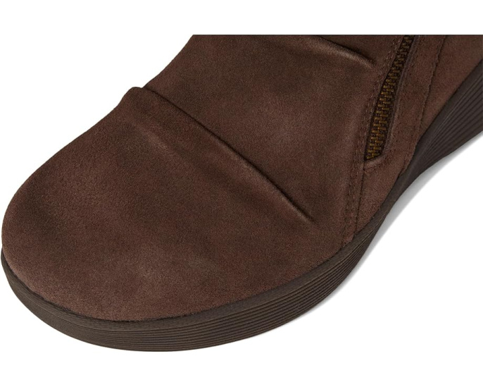 Ботинки SKECHERS Parallel Lite на клиновидном каблуке с кожаным верхом и стелькой Memory Foam