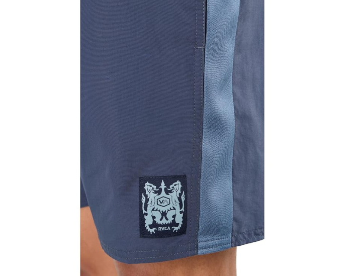 Пластиковые шорты RVCA Crest Elastic 43 см синие