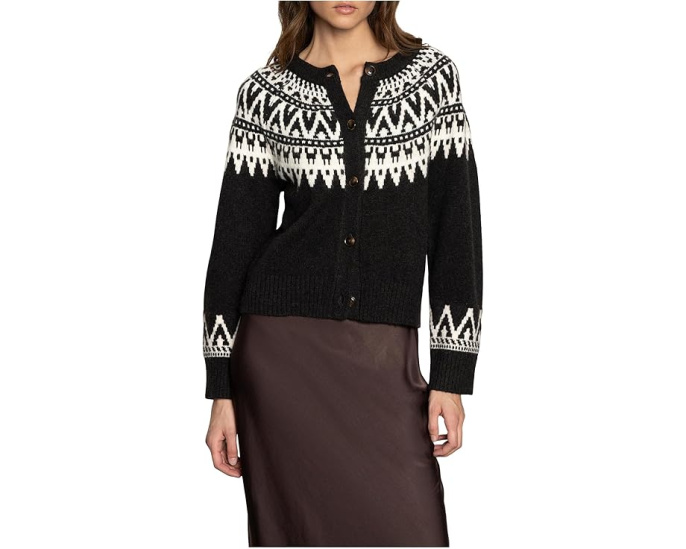 Fairisle Crewneck Cardi