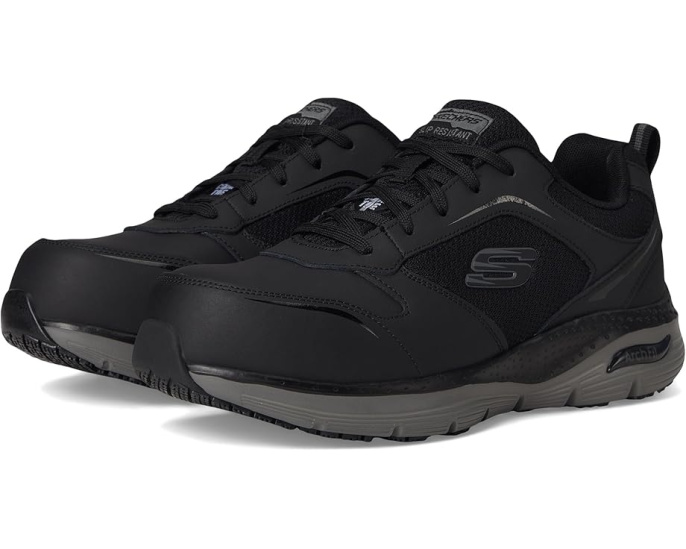 Рабочие ботинки Skechers Arch Fit SR Comp Toe с противоскользящей подошвой