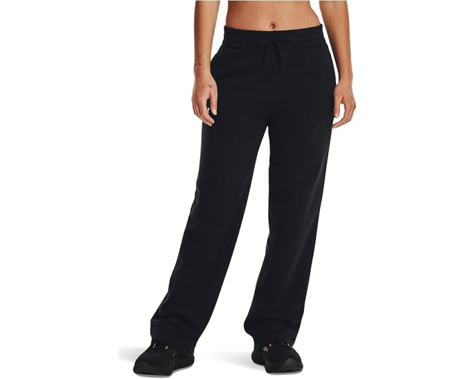 Брюки Under Armour Rival Fleece Straight Leg из флиса с начесом и эластичным поясом