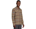 Рубашка RVCA Dayshift Blanket Flannel с длинным рукавом и жаккардовым принтом