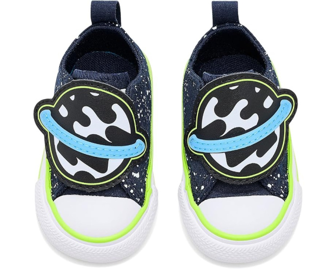 Кеды Converse Chuck Taylor All Star One Strap Easy-On Planets для малышей с планетарным принтом