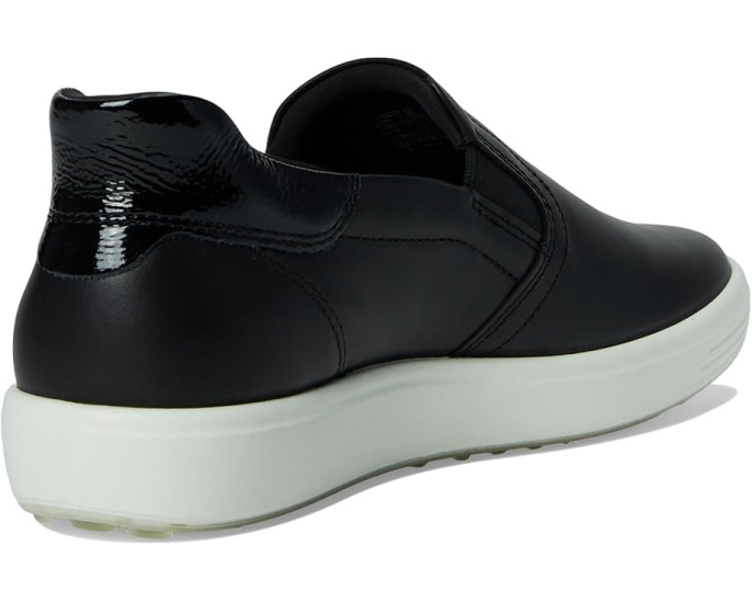 Кроссовки ECCO Soft 7 Easy Slip-On с эластичными вставками и технологией FLUIDFORM