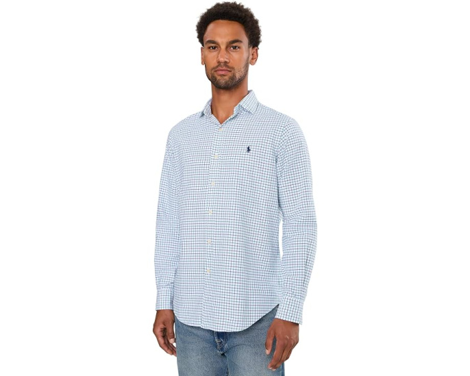 Рубашка Polo Ralph Lauren Classic Fit Tattersall Oxford