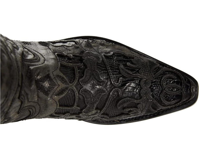 Сапоги A4116 от Corral Boots с зауженным носком и декоративным верхом