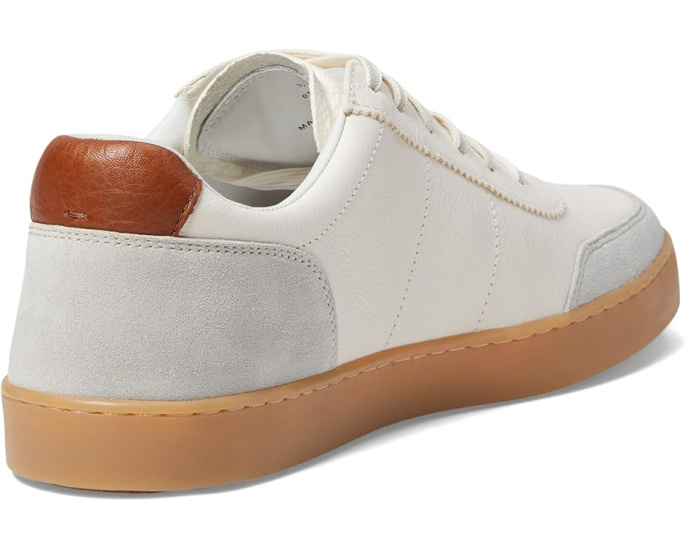 Кроссовки Allen Edmonds Liam U Throats с кожаным верхом и съемной стелькой