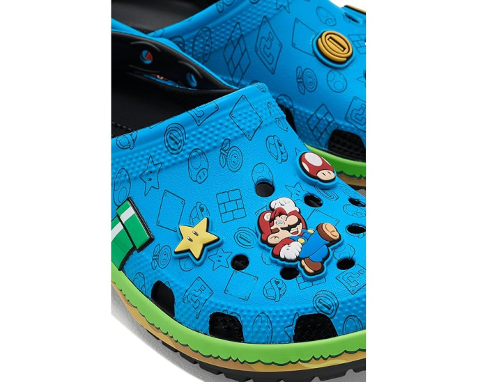 Детские сабо Crocs Classic Super Mario для детей