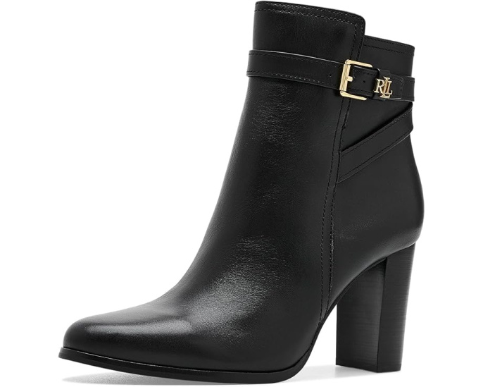 Brooke II Calfskin Bootie Heels