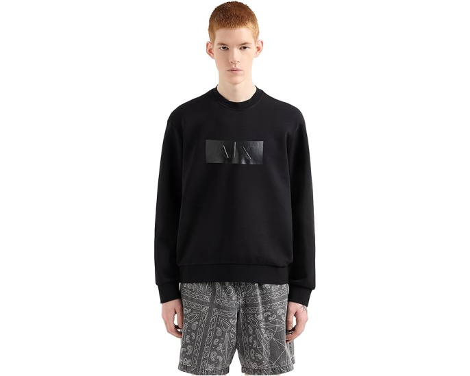 Свитшот Armani Exchange с прямоугольным логотипом A|x