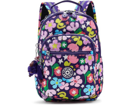 Kipling рюкзак Seoul Small с принтом Fairy Flower
