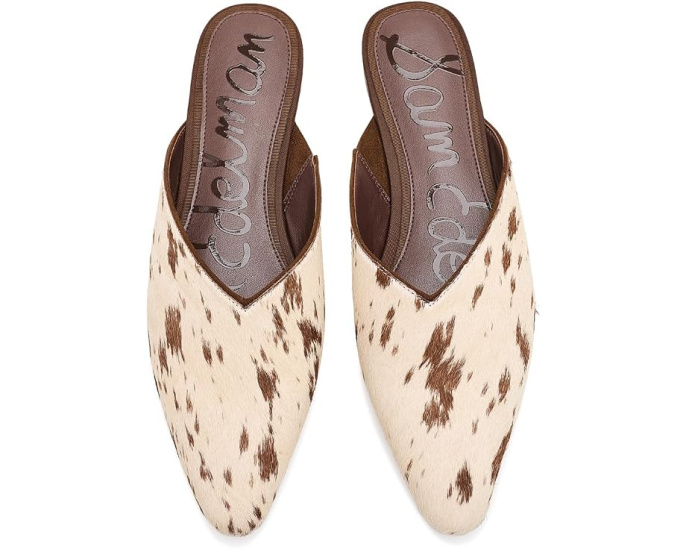 Мюли Sam Edelman Khai с коровьим принтом