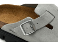 Биркенштоки Boston Chunky Sandal на платформе из замши с массивной подошвой EVA
