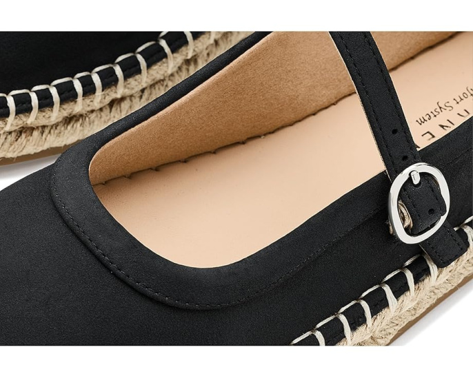 Эспадрильи Kenzie на платформе от Journee Collection с пряжкой