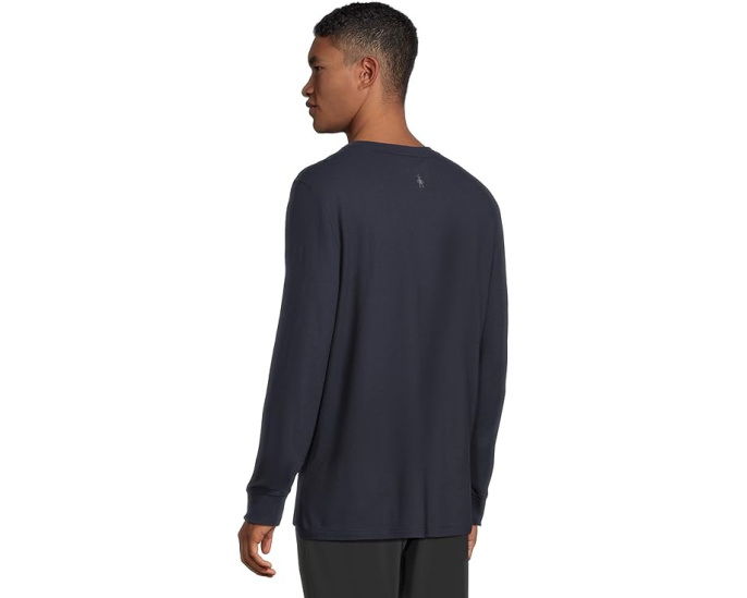 Футболка Smartwool Snowcat Graphic Long Sleeve с длинным рукавом и принтом