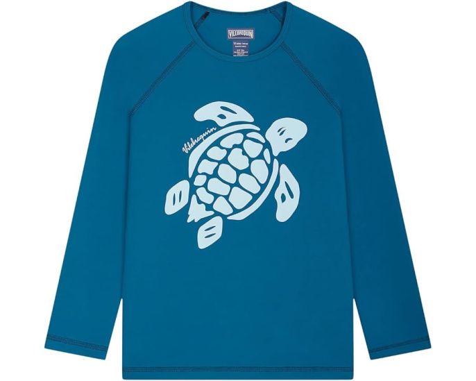 Купальник Vilebrequin Kids Solid Sculpt Swim 3D Jersey Stretch в рубчик для малышей и детей