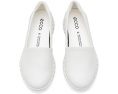 Слипоны ECCO Gruuv Lite Espadrille с кожаным верхом и эластичными вставками
