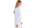 Петит блузка из жоржета Lauren Ralph Lauren с классическим кроем