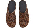 Мюли FitFlop Shuv из замши с леопардовым принтом
