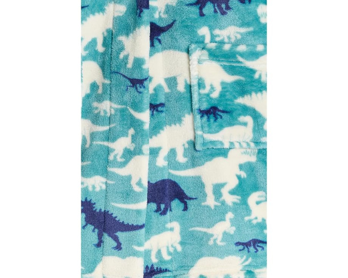 Халат махровый Dino Silhouette Fuzzy Fleece Hatley