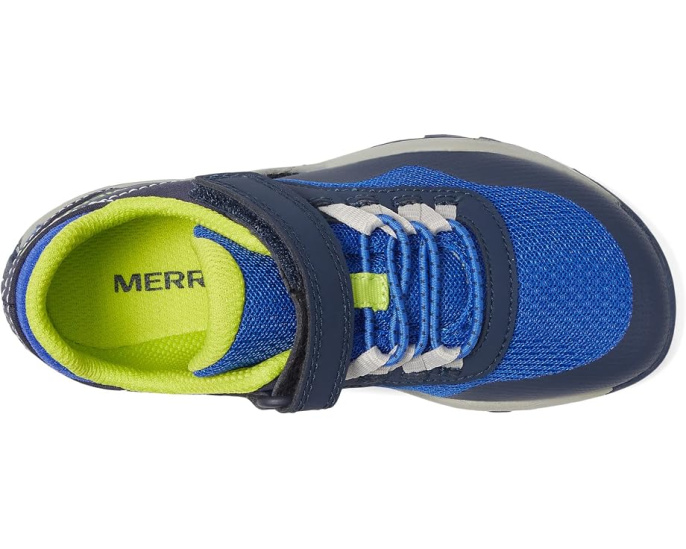 Детские треккинговые ботинки Merrell Trail Glove 7 A/C Blue Lime