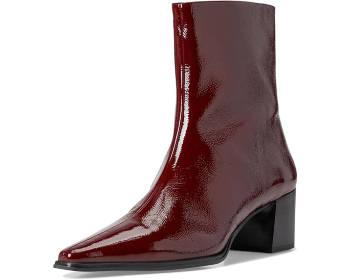 Ботильоны Vagabond Shoemakers Giselle из лаковой кожи на квадратном каблуке