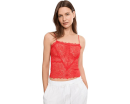 Камзол Love And Lace Cami с квадратным вырезом и кружевом Free People