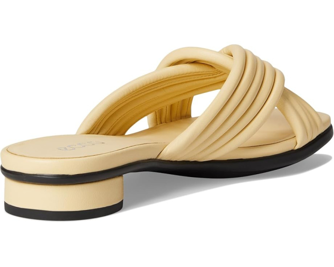 Сандалии ECCO Sculpted Alba 25 Slide с низким каблуком и узлом на ремешке