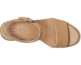 Сандалии SOUL Naturalizer Graciela на танкетке с открытым мыском и технологией ContourFit