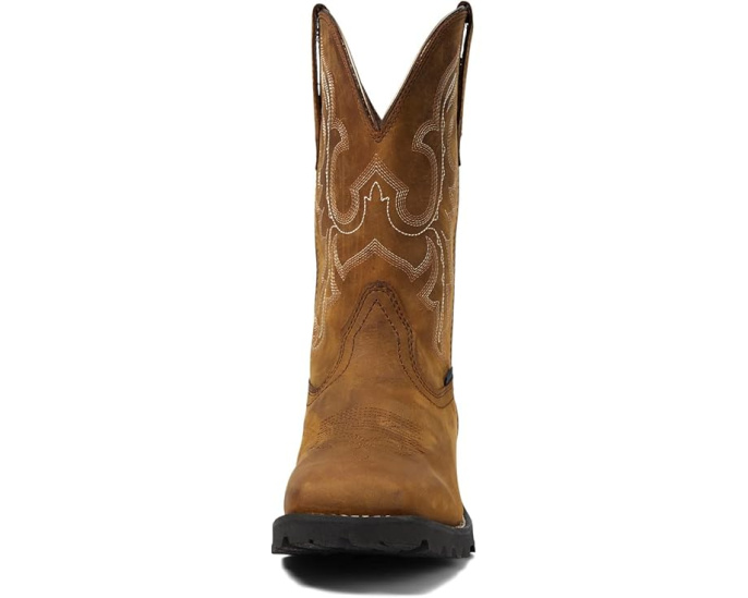 Ariat Unbridled Rancher водонепроницаемые вестерн-ботинки Oily Distressed Tan