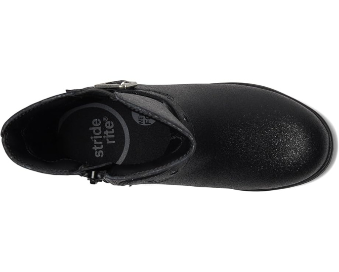 Ботинки Stride Rite SR Lizz для малышей и детей из кожи с молнией и стелькой Ortholite