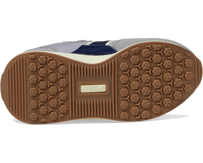Кроссовки Polo Ralph Lauren Train 89 Sport PS для малышей серые с синим