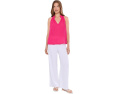 Топ Viola Split Neck Tank от Michael Stars с V-образным вырезом