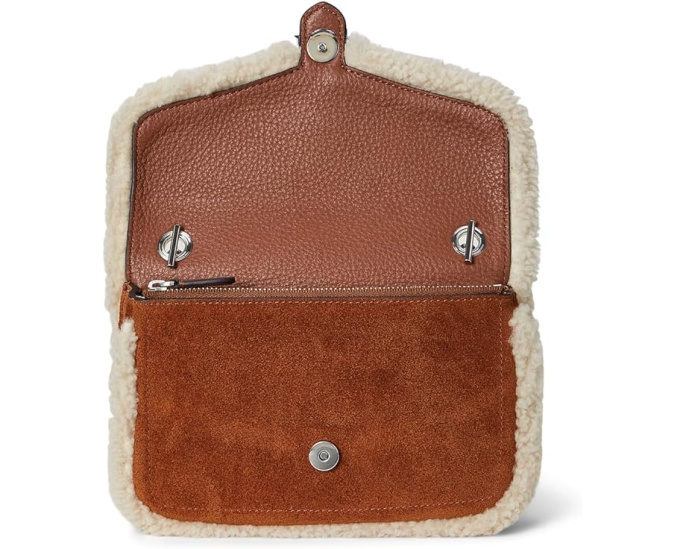Кошелек Bradley с отделкой из овчины от Lauren Ralph Lauren