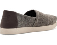 TOMS Alpargata для малышей с квадратным носком темно-коричневый