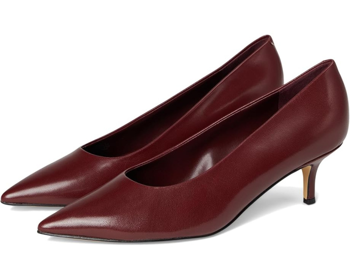 Туфли Calvin Klein Voneta на каблуке kitten heel с острым носком