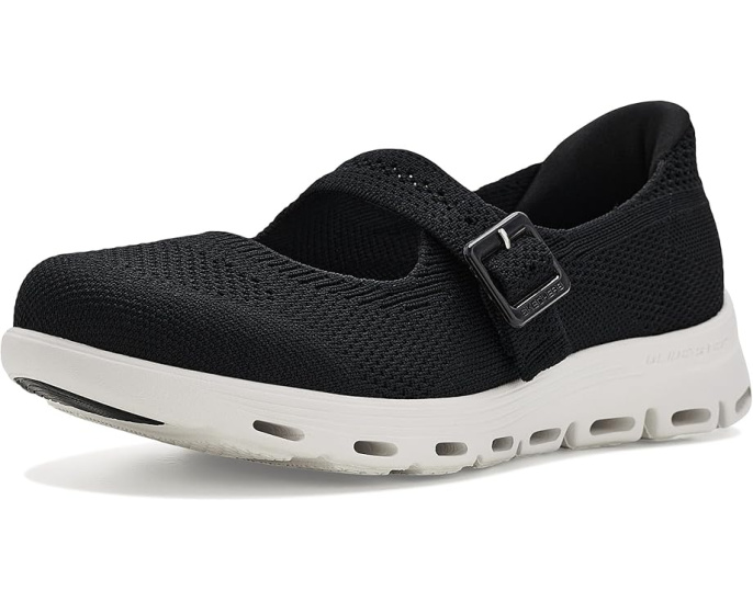 Skechers туфли Hands Free Slip-ins Serene Mary Jane с каблуком