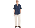Tommy Bahama рубашка Palm Fresco Palm Grove Camp синяя Blue Note
