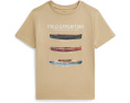 Футболка Polo Ralph Lauren с принтом из хлопкового джерси для малышей и детей