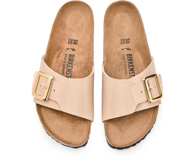 Сандалии Catalina Luxe Buckle с лаковой отделкой от Birkenstock