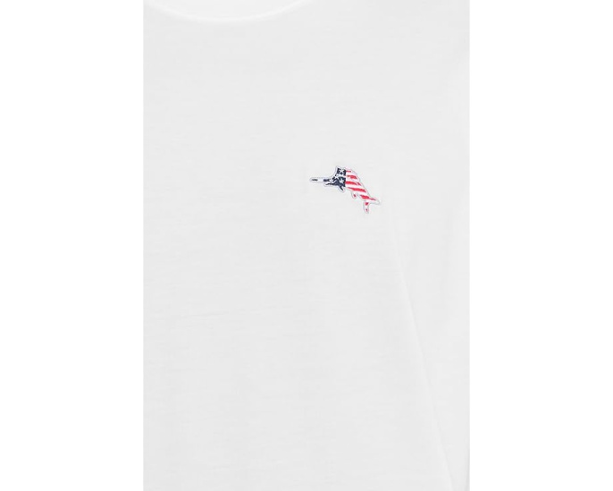 Футболка Tommy Bahama Bali Skyline Americana с коротким рукавом из пима-хлопка