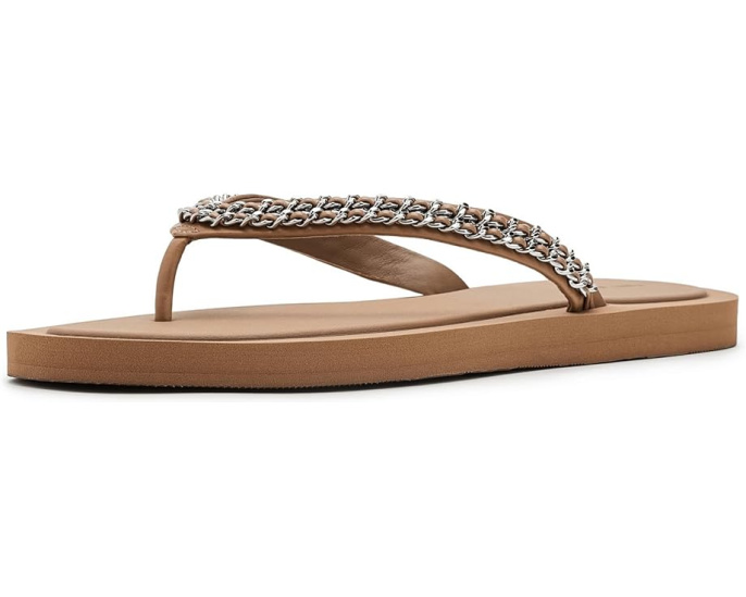 Шлепанцы Kira Chain Tory Burch с цепочкой