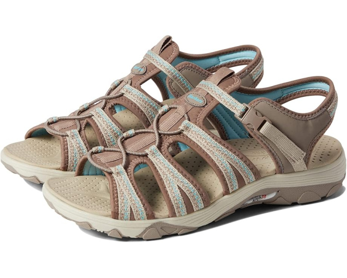Обувь Skechers Arch Fit Reggae с поддержкой свода стопы для пеших прогулок