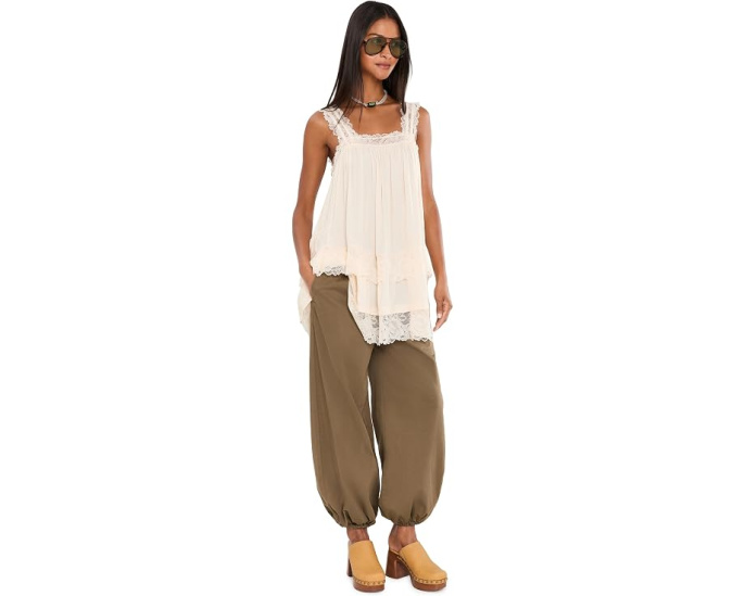 Free People мини платье-комбинация Forever Yours