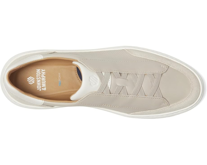 Кроссовки Johnston & Murphy Anders Stretch Lace-To-Toe с эластичными шнурками