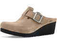 Клоги Fanny Wedge из замши Birkenstock