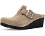 Клоги Fanny Wedge из замши Birkenstock